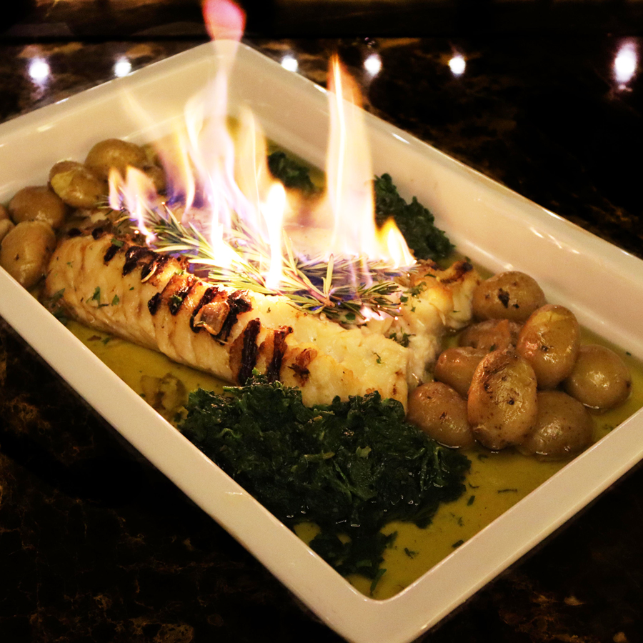 Churrasco de Bacalhau